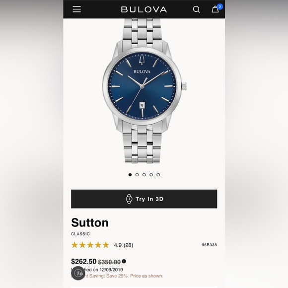 Bulova Sutton Watch - Picture 7 of 7
